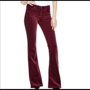 Rag & Bone corduroy low rise bell bottoms